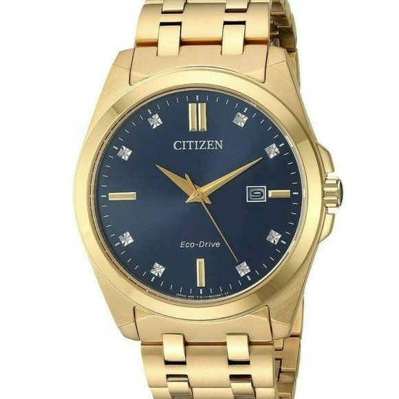 Citizen Diamond Accent Eco Drive Watch 41mm w/ box